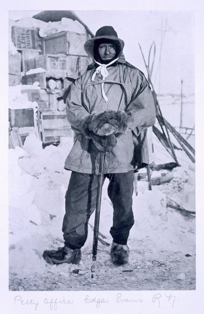Unteroffizier Edgar Evans während der 